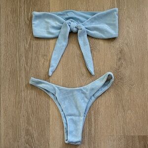 Light Blue Bikini Set
